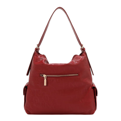 BOLSO DE HOMBRO GRANDE ELEGANCIA EN RELIEVE (ROJO)-4