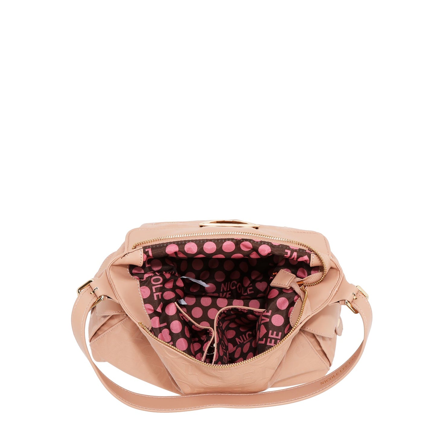 BOLSO DE HOMBRO GRANDE ELEGANCIA EN RELIEVE (ROJO)-2