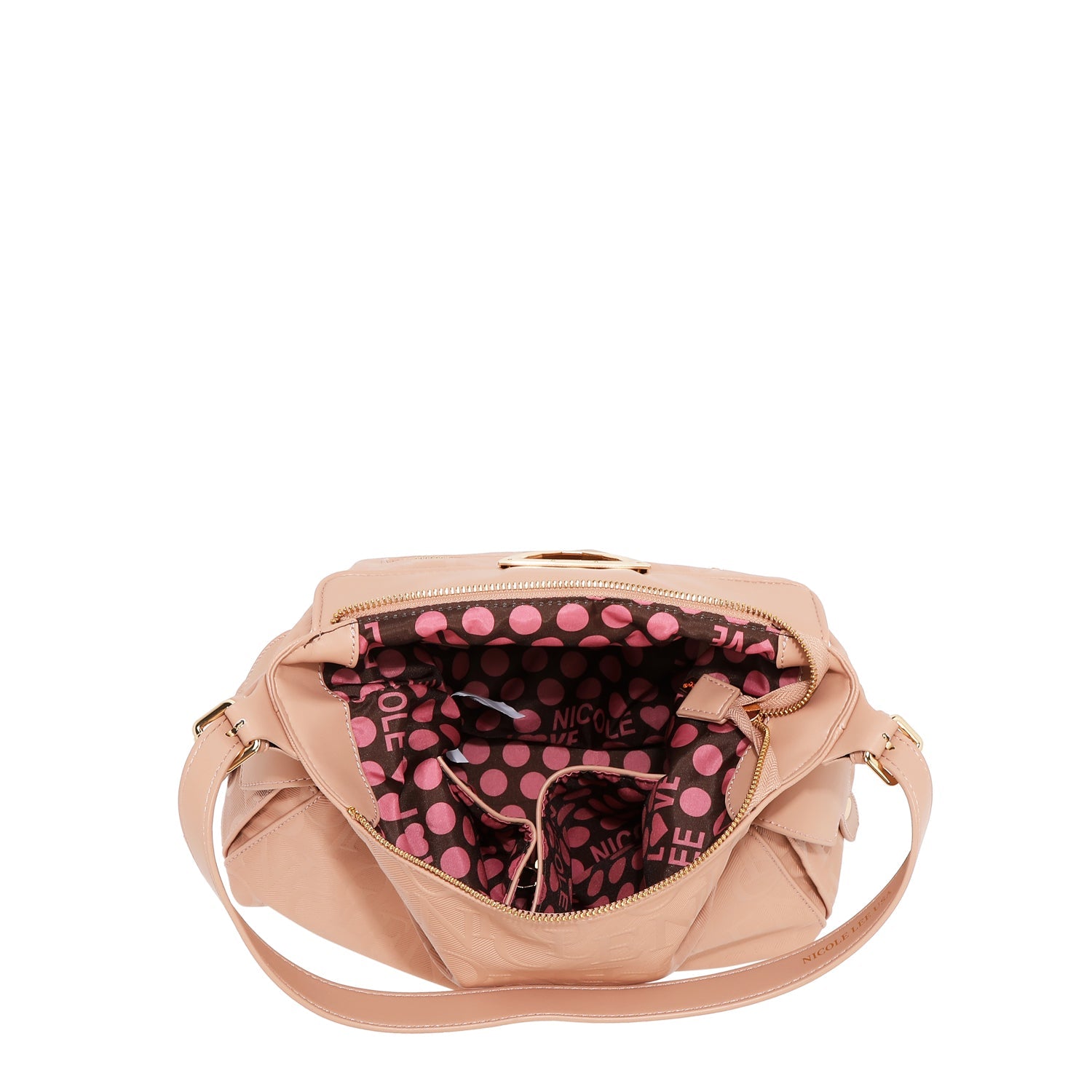BOLSO DE HOMBRO GRANDE ELEGANCIA EN RELIEVE (ROJO)-2