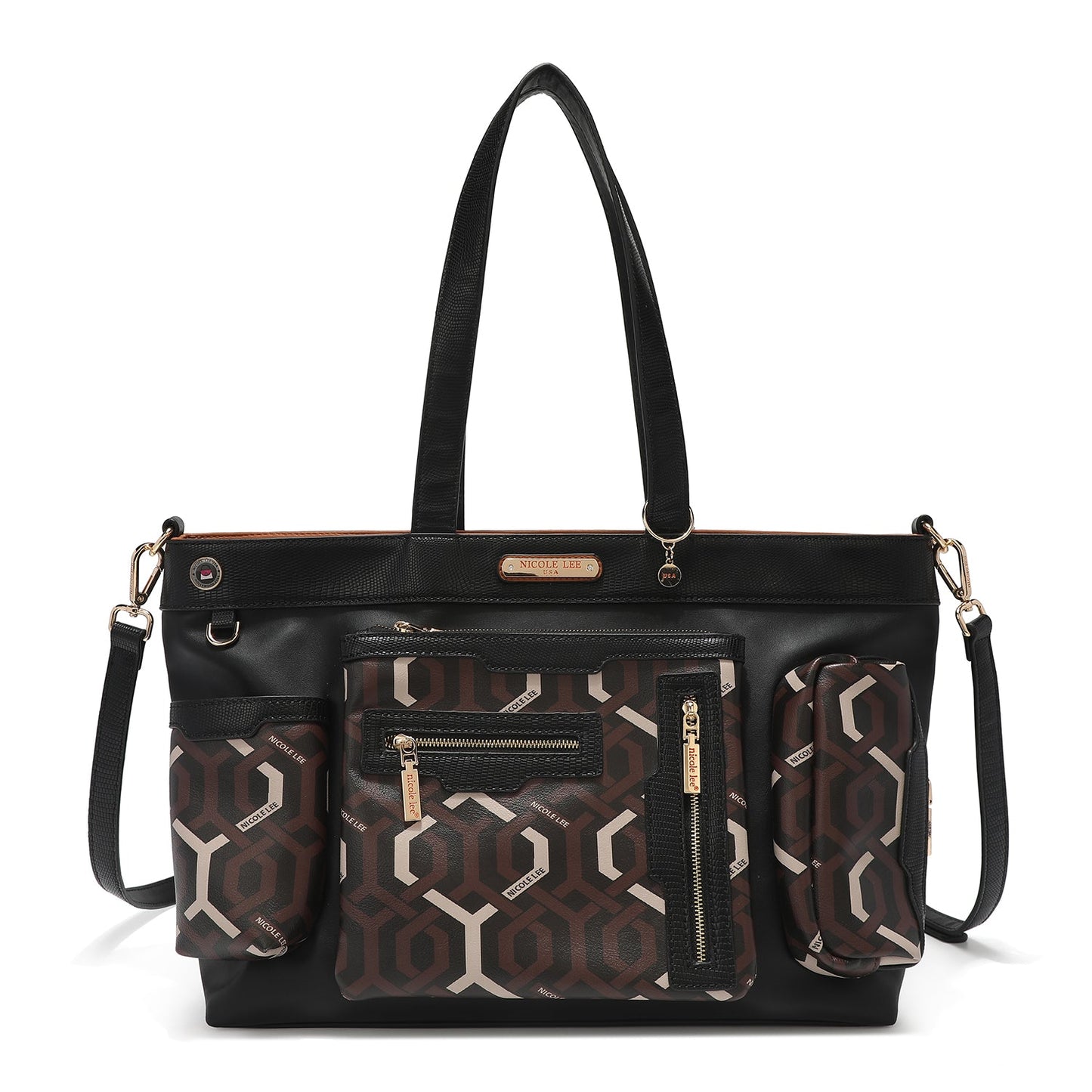 BOLSO SHOPPER "GEOMETRIC"-0