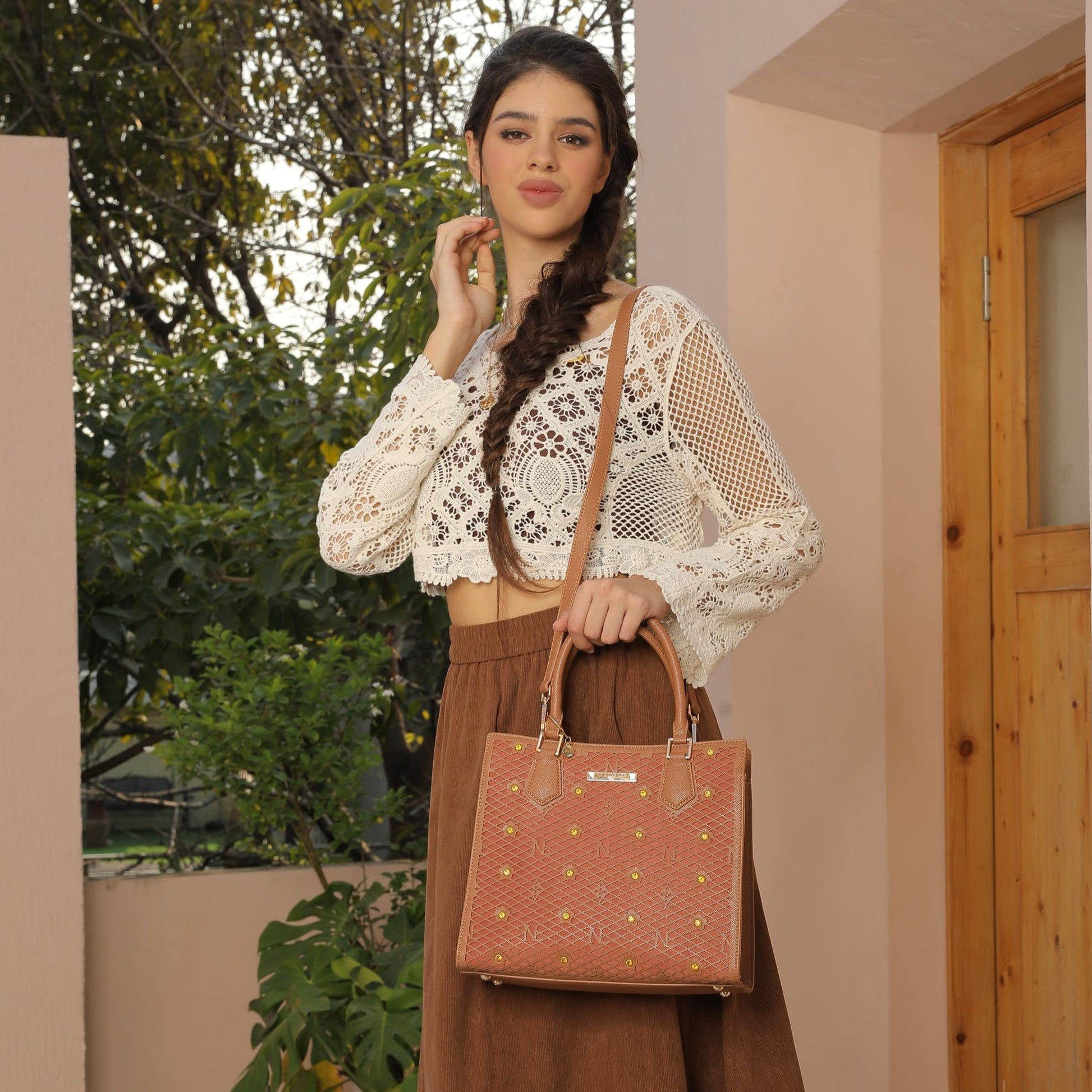 BOLSO TOTE ESTRUCTURADO GRACIE (BLANCO)-1