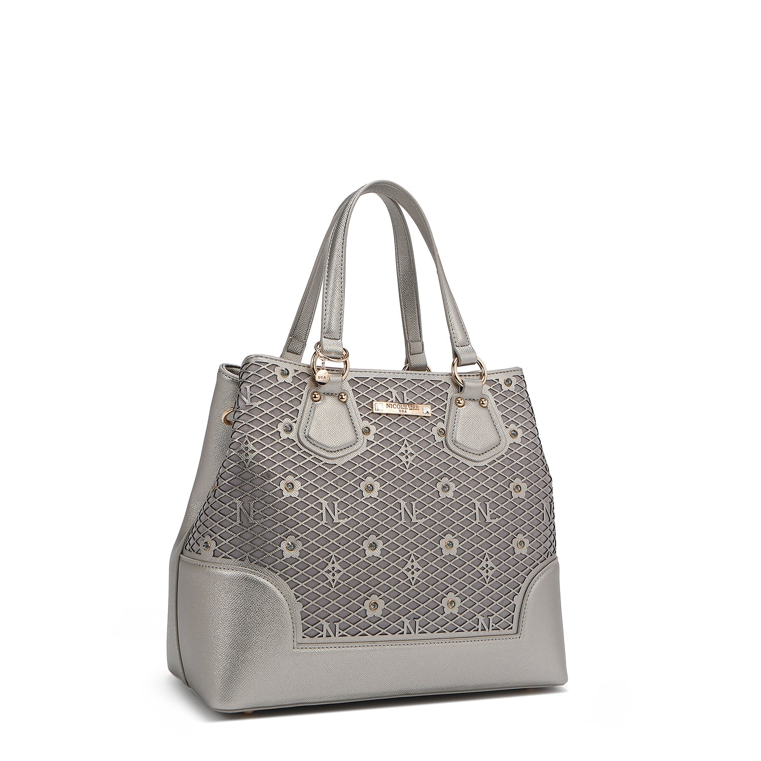 BOLSO TOTE GRACIE (GRIS)-2