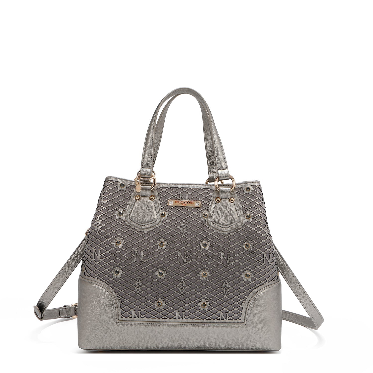 BOLSO TOTE GRACIE (GRIS)-0