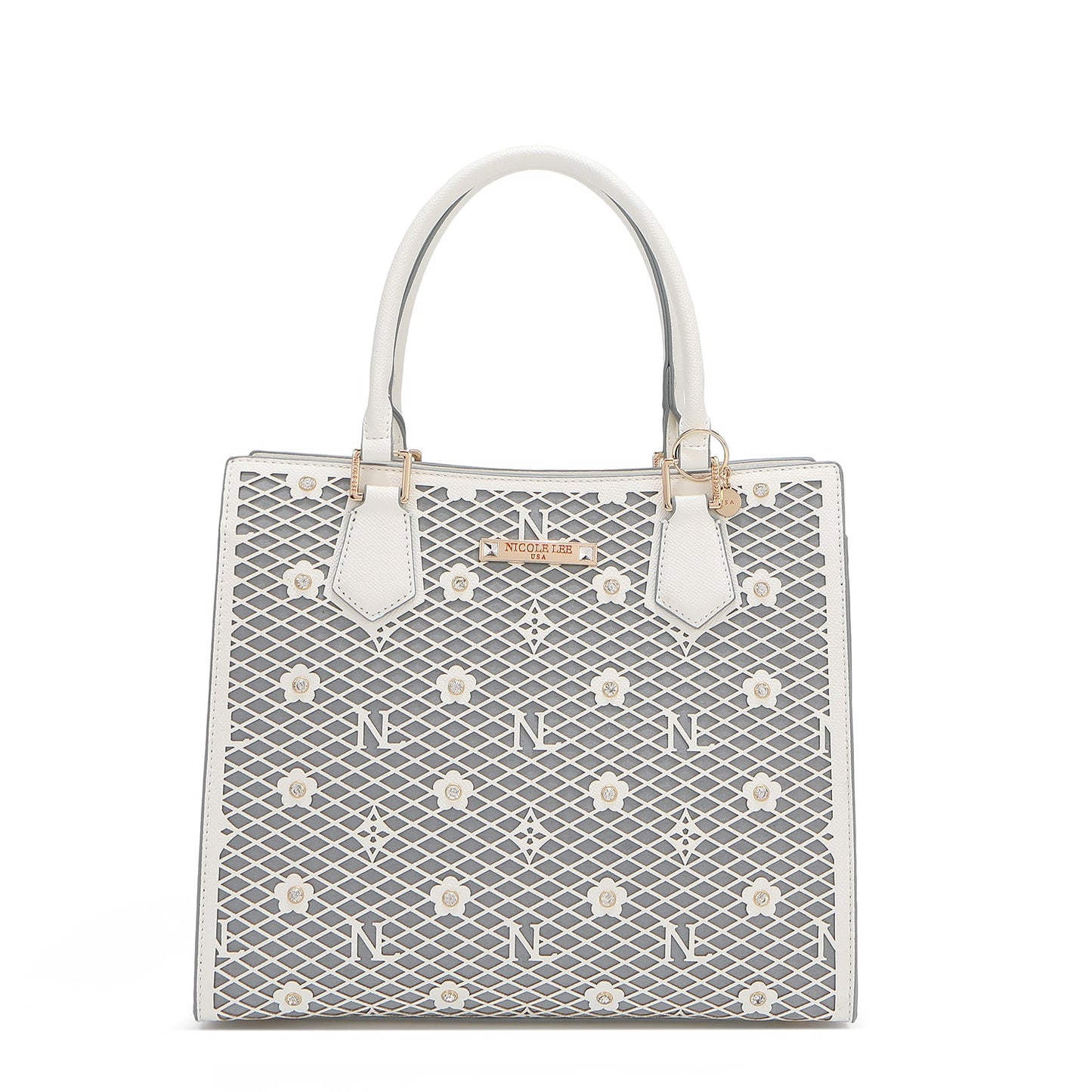 BOLSO TOTE ESTRUCTURADO GRACIE (BLANCO)-3