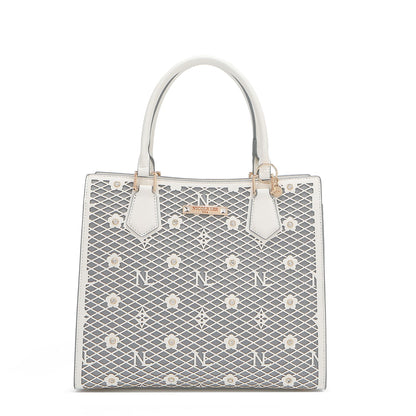 BOLSO TOTE ESTRUCTURADO GRACIE (BLANCO)-3