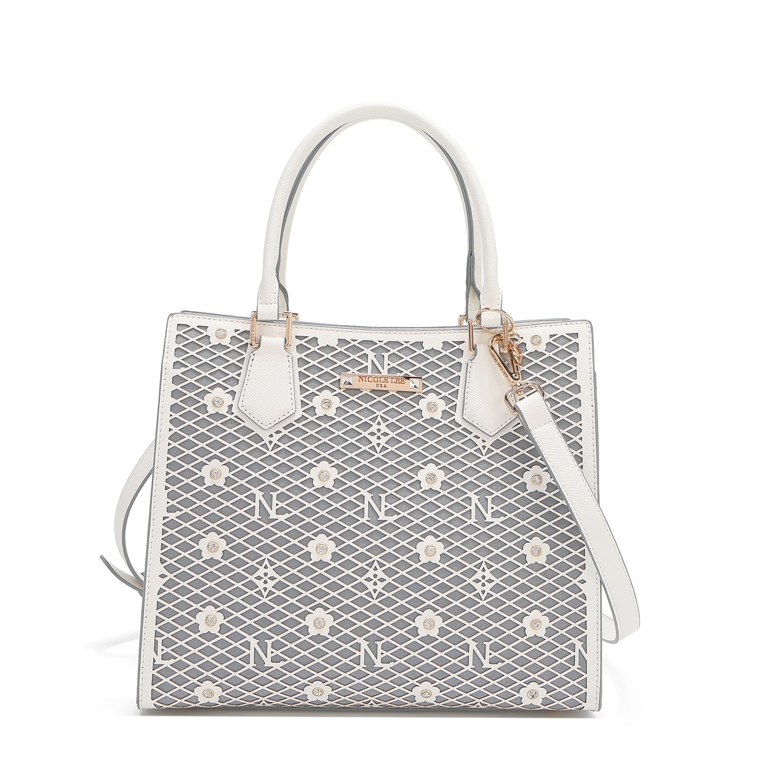 BOLSO TOTE ESTRUCTURADO GRACIE (BLANCO)-0