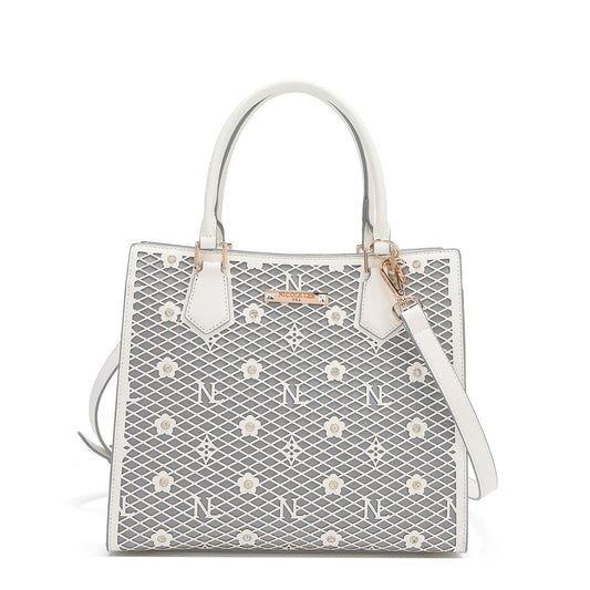BOLSO TOTE ESTRUCTURADO GRACIE (BLANCO)-0