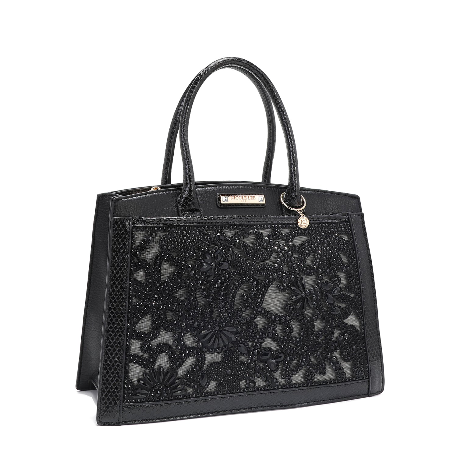 BOLSO CON ENCAJE (NEGRO)-1