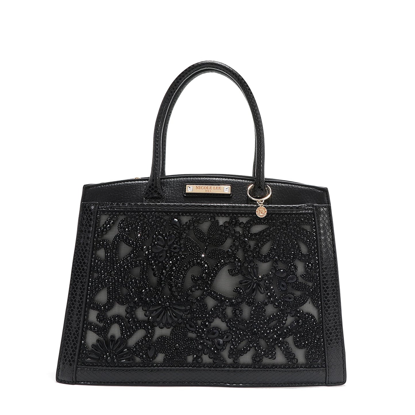 BOLSO CON ENCAJE (NEGRO)-0