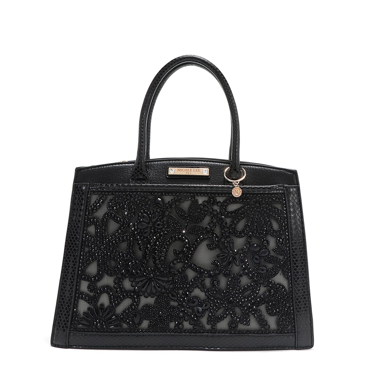 BOLSO CON ENCAJE (NEGRO)-0