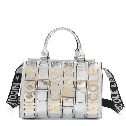 CALISTA SATCHEL (PLATEADO)-0