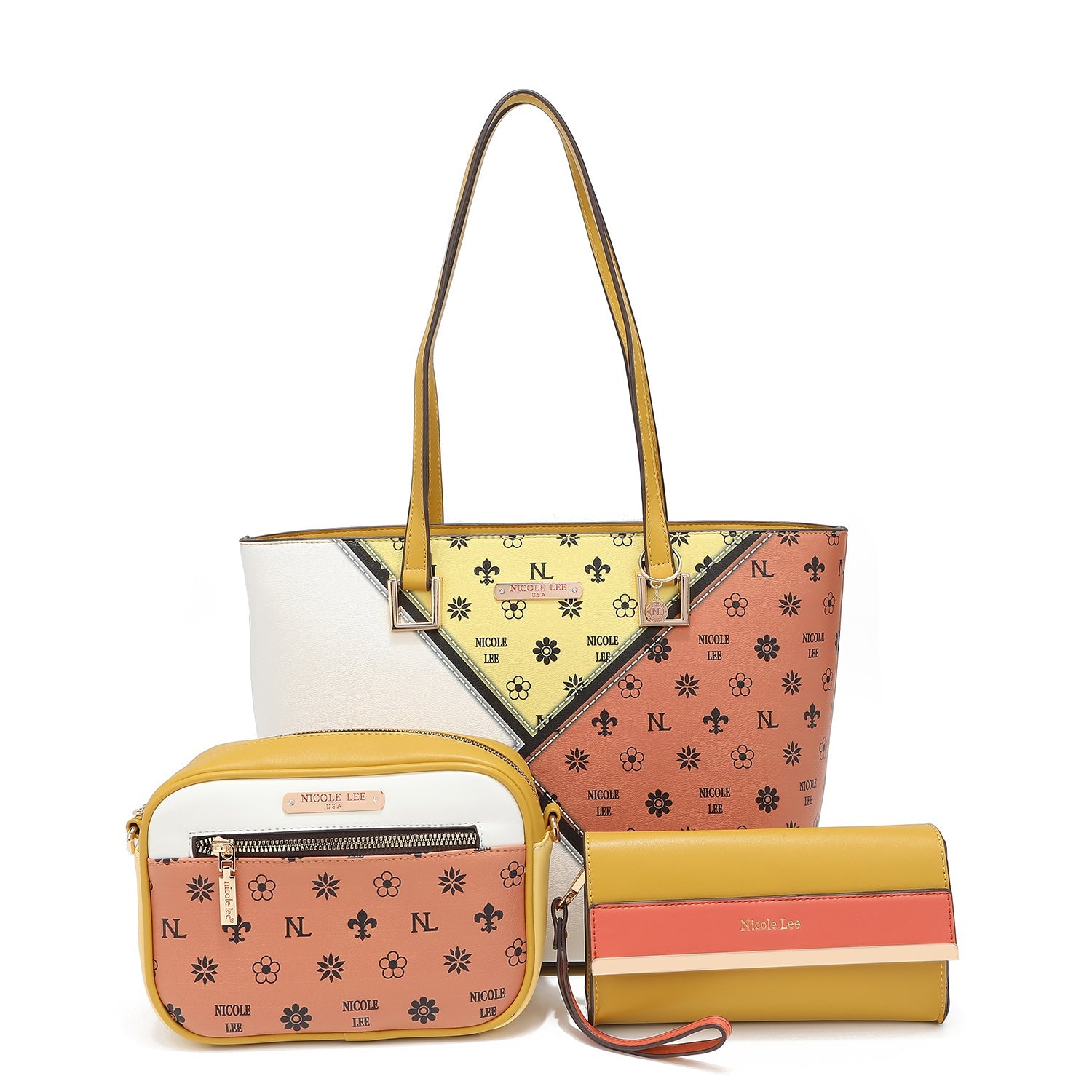 CONJUNTO DE 3 PIEZAS (BOLSO SHOPPER, BANDOLERA, ESTUCHE)-5