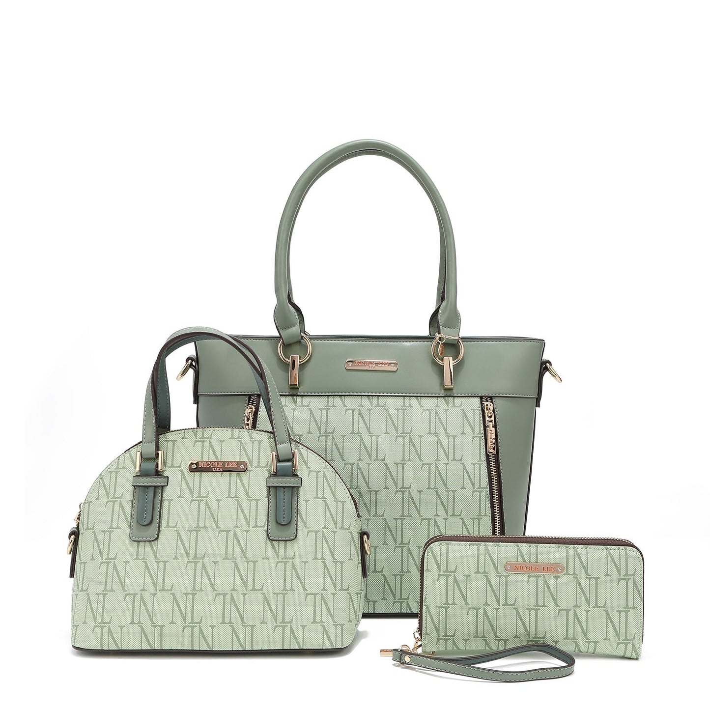 CONJUNTO DE 3 PIEZAS "SABINA" (Shopper, Bandolera, Cartera)-5