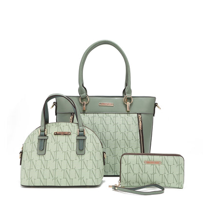 CONJUNTO DE 3 PIEZAS "SABINA" (Shopper, Bandolera, Cartera)-5